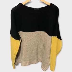 SHEIN Multicolor Knit Plus Size Sweater